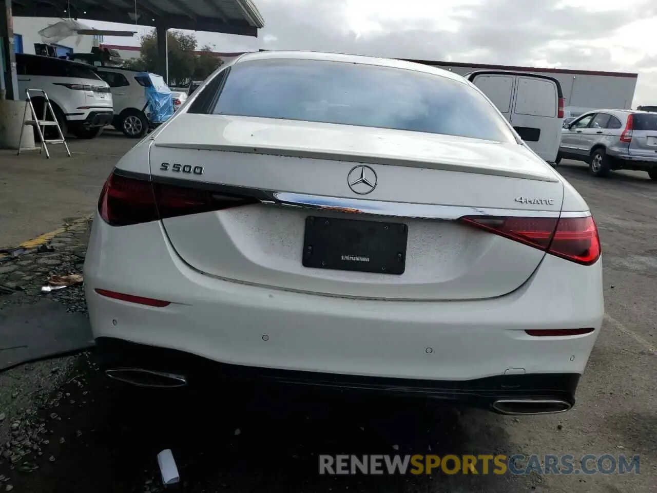 6 Photograph of a damaged car W1K6G6DB3NA165858 MERCEDES-BENZ S-CLASS 2022