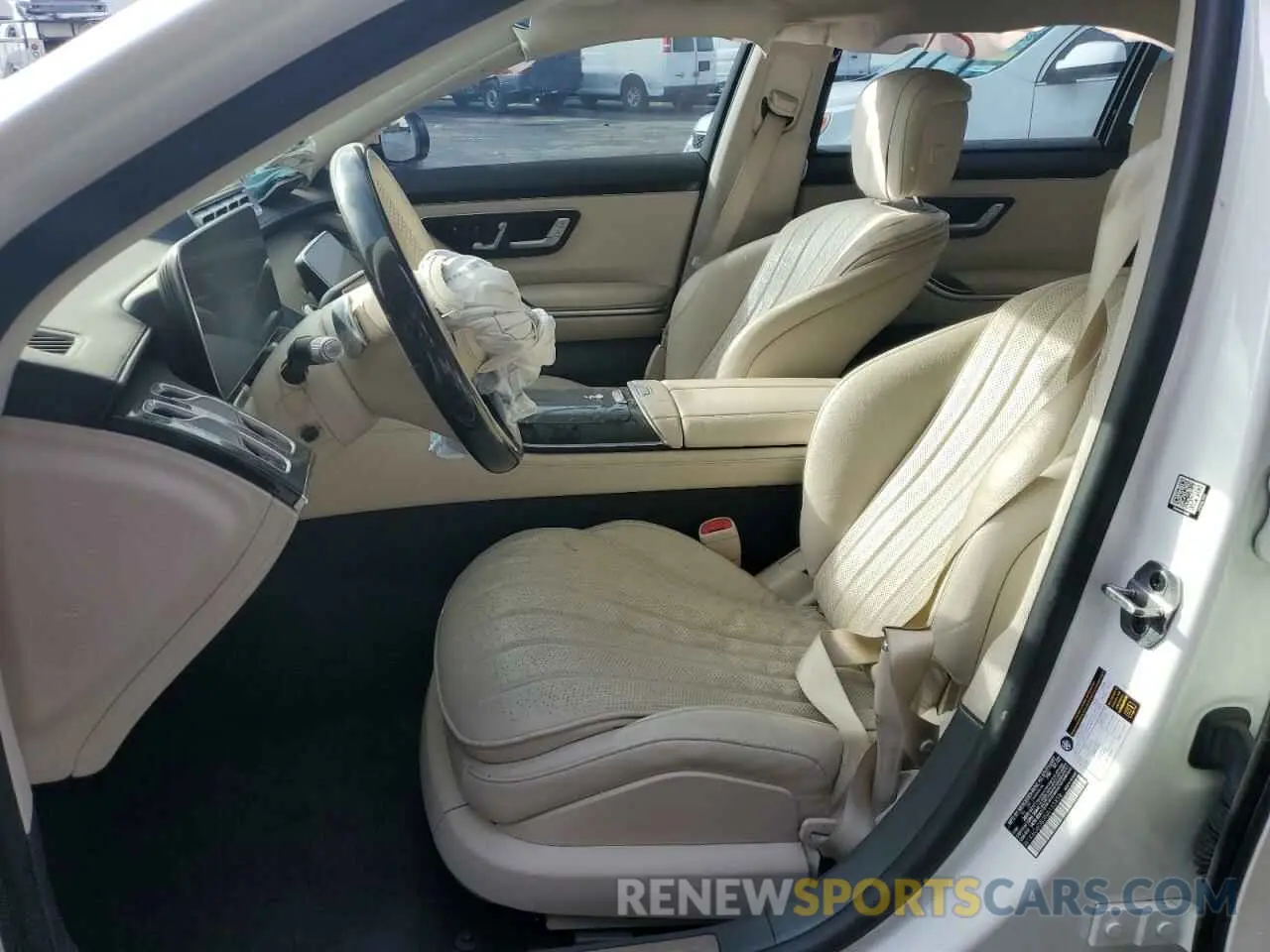 7 Photograph of a damaged car W1K6G6DB3NA165858 MERCEDES-BENZ S-CLASS 2022
