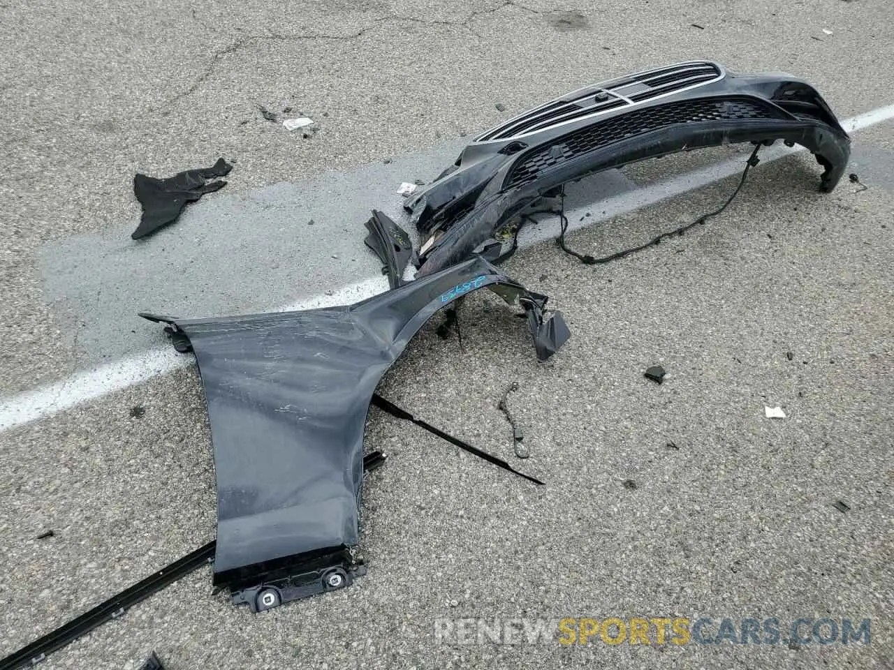 12 Photograph of a damaged car W1K6G6DB5NA159351 MERCEDES-BENZ S-CLASS 2022