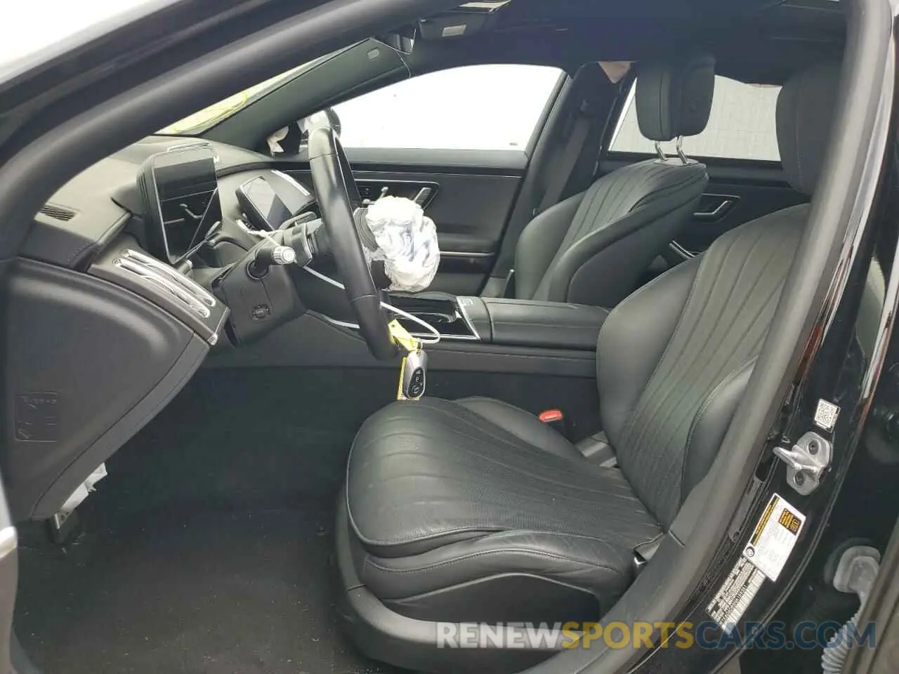 7 Photograph of a damaged car W1K6G6DB5NA159351 MERCEDES-BENZ S-CLASS 2022