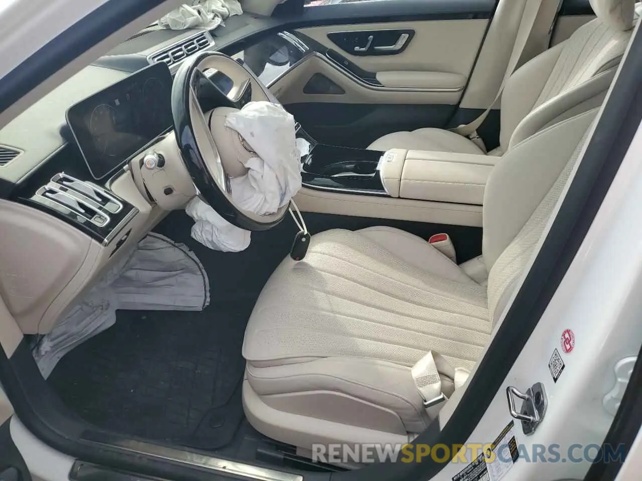 7 Photograph of a damaged car W1K6G6DB5NA166087 MERCEDES-BENZ S-CLASS 2022