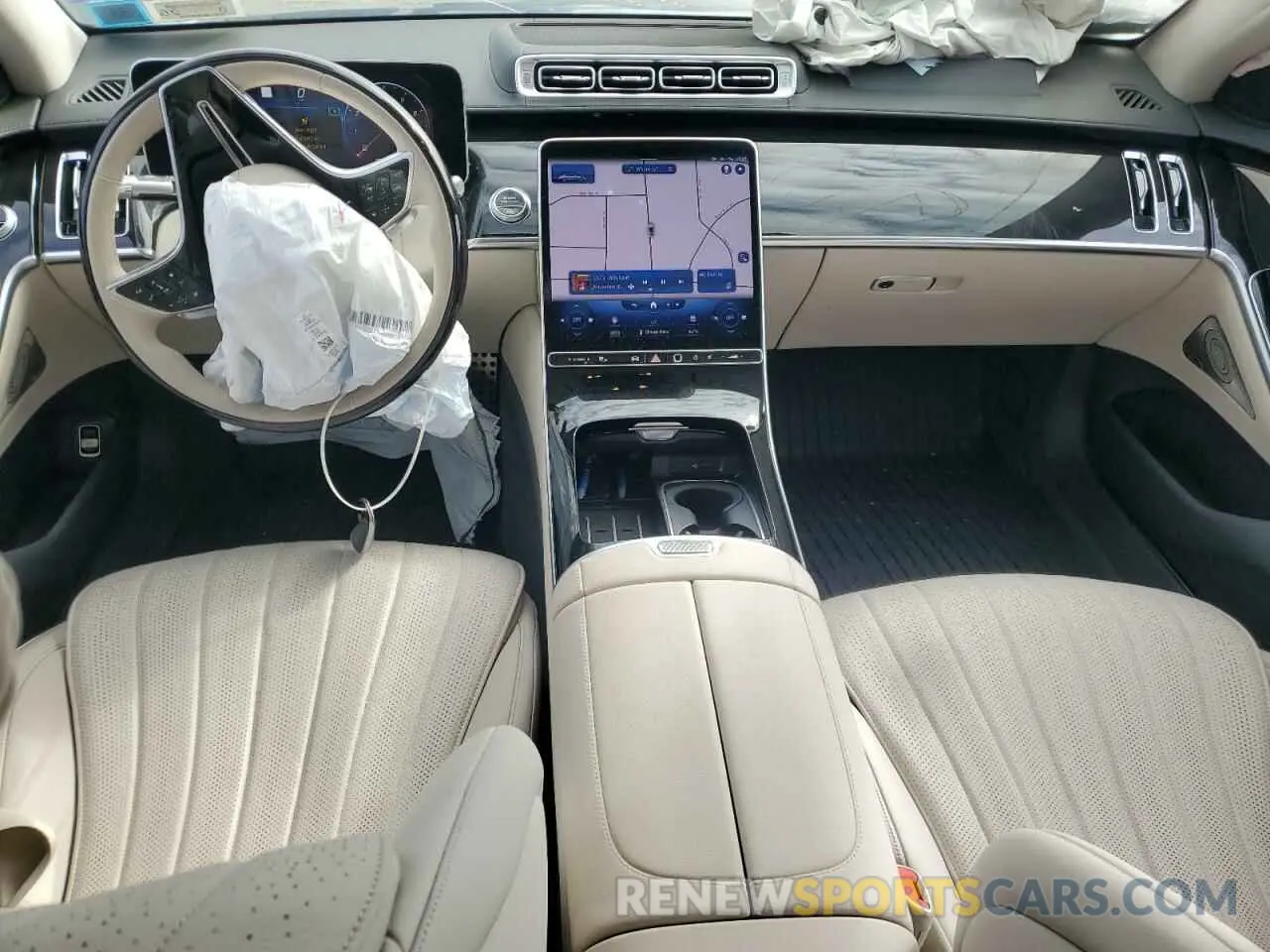 8 Photograph of a damaged car W1K6G6DB5NA166087 MERCEDES-BENZ S-CLASS 2022