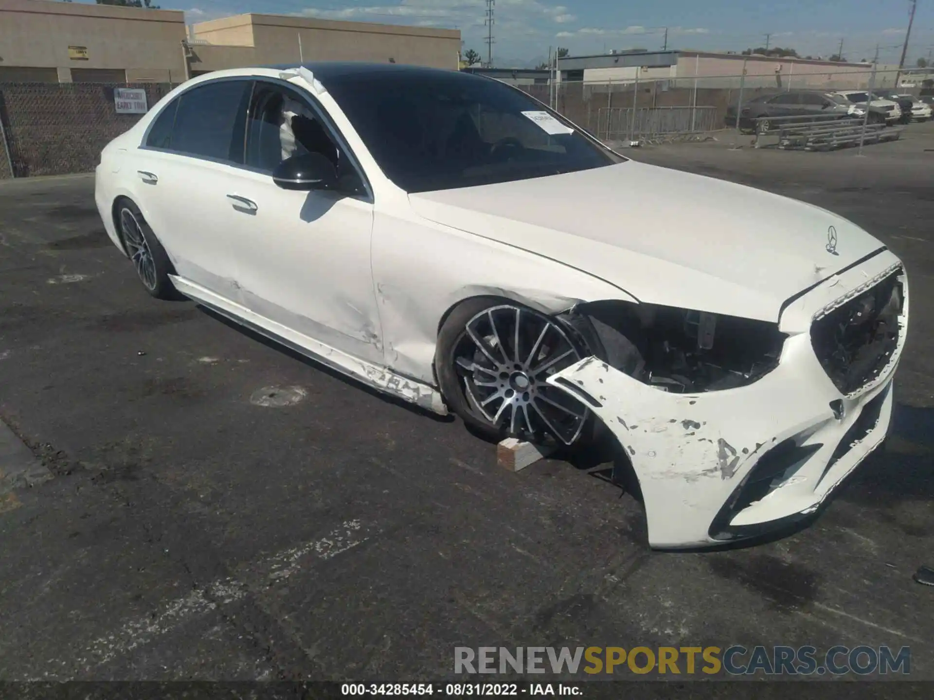 1 Photograph of a damaged car W1K6G6DB6NA088810 MERCEDES-BENZ S-CLASS 2022