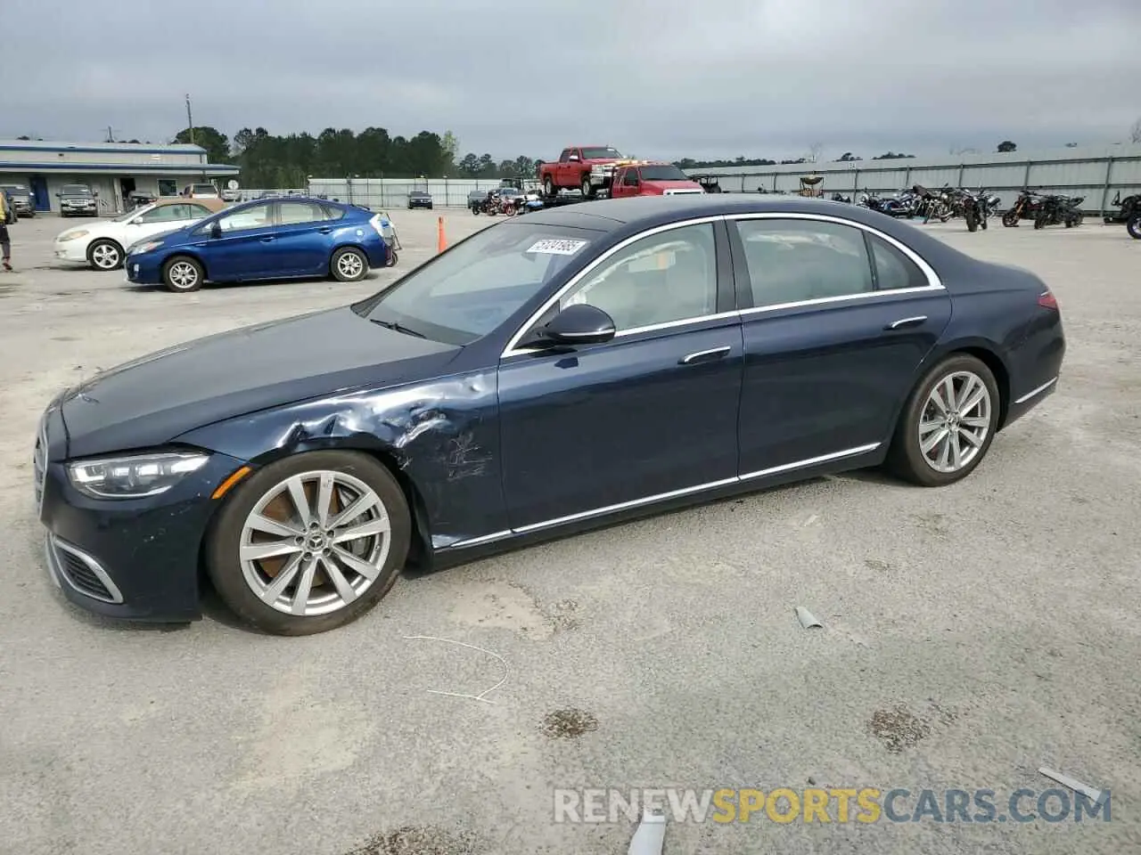 1 Photograph of a damaged car W1K6G6DB6NA156197 MERCEDES-BENZ S-CLASS 2022