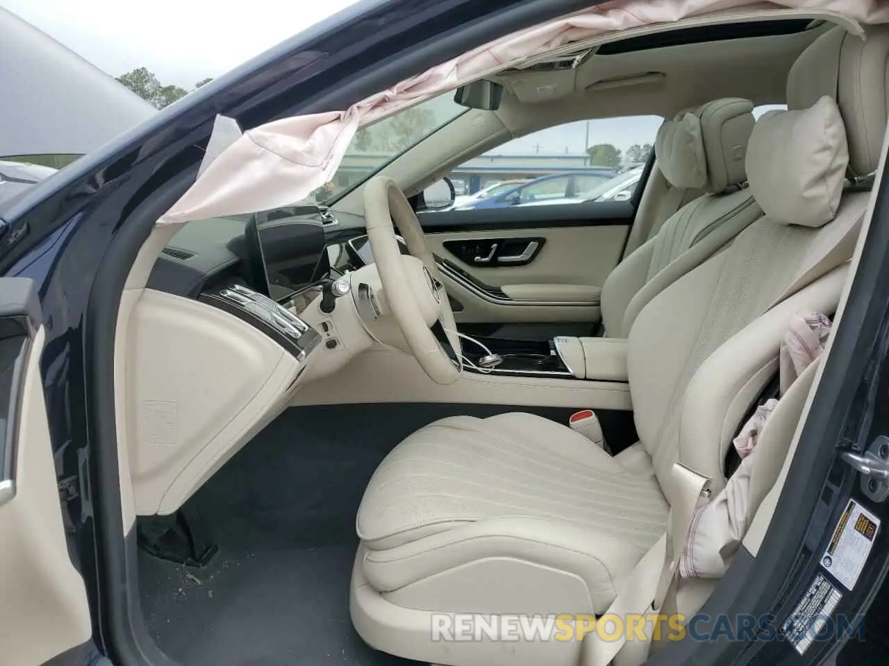7 Photograph of a damaged car W1K6G6DB6NA156197 MERCEDES-BENZ S-CLASS 2022