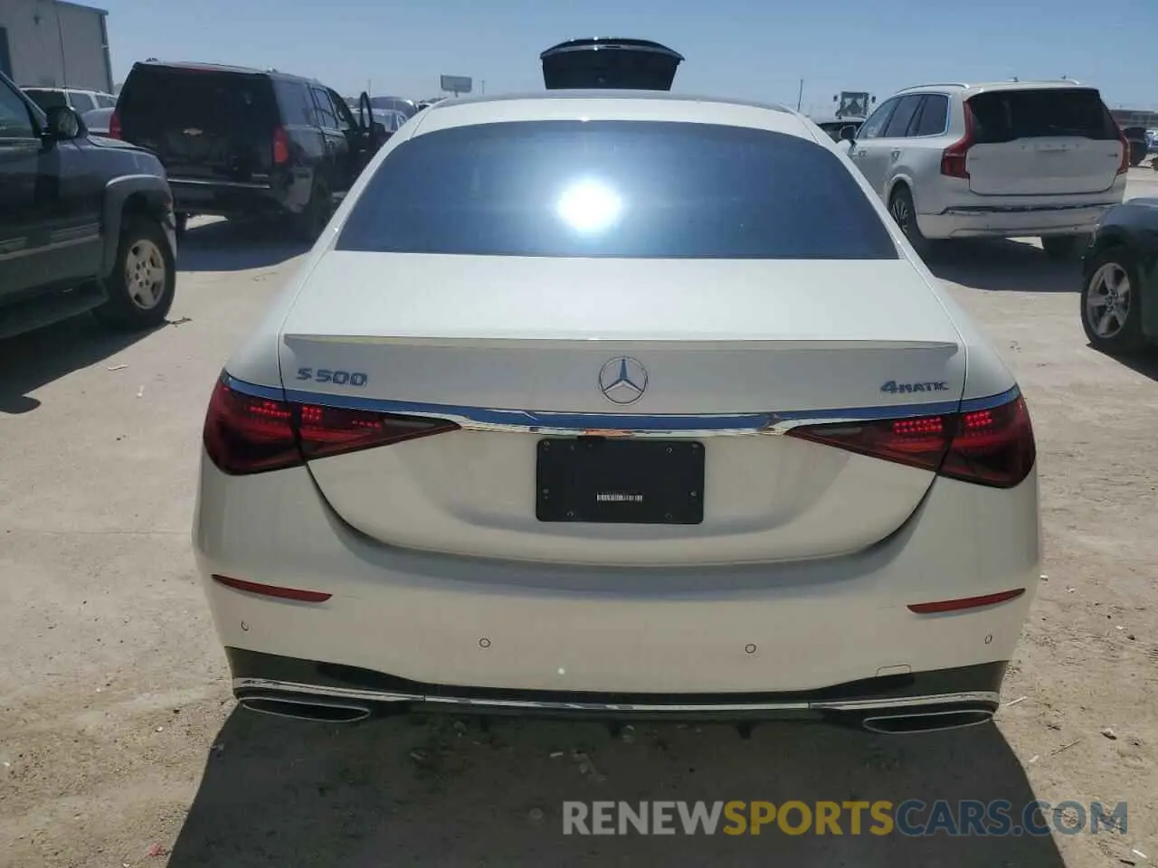 6 Photograph of a damaged car W1K6G6DB6NA157723 MERCEDES-BENZ S-CLASS 2022