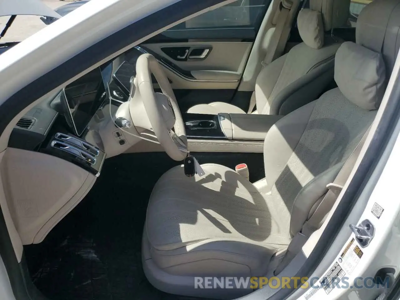 7 Photograph of a damaged car W1K6G6DB6NA157723 MERCEDES-BENZ S-CLASS 2022