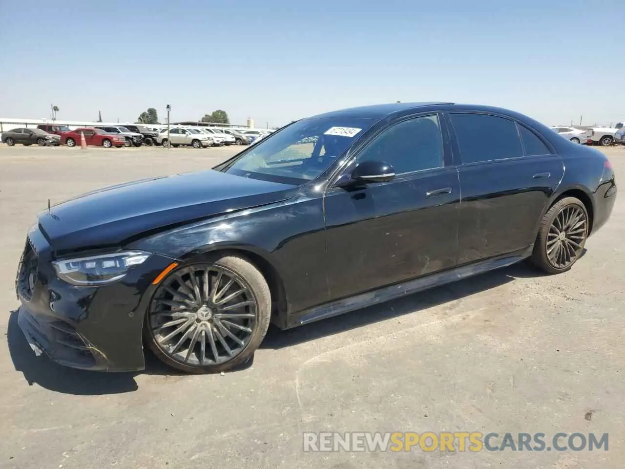 1 Photograph of a damaged car W1K6G6DB7NA165524 MERCEDES-BENZ S-CLASS 2022
