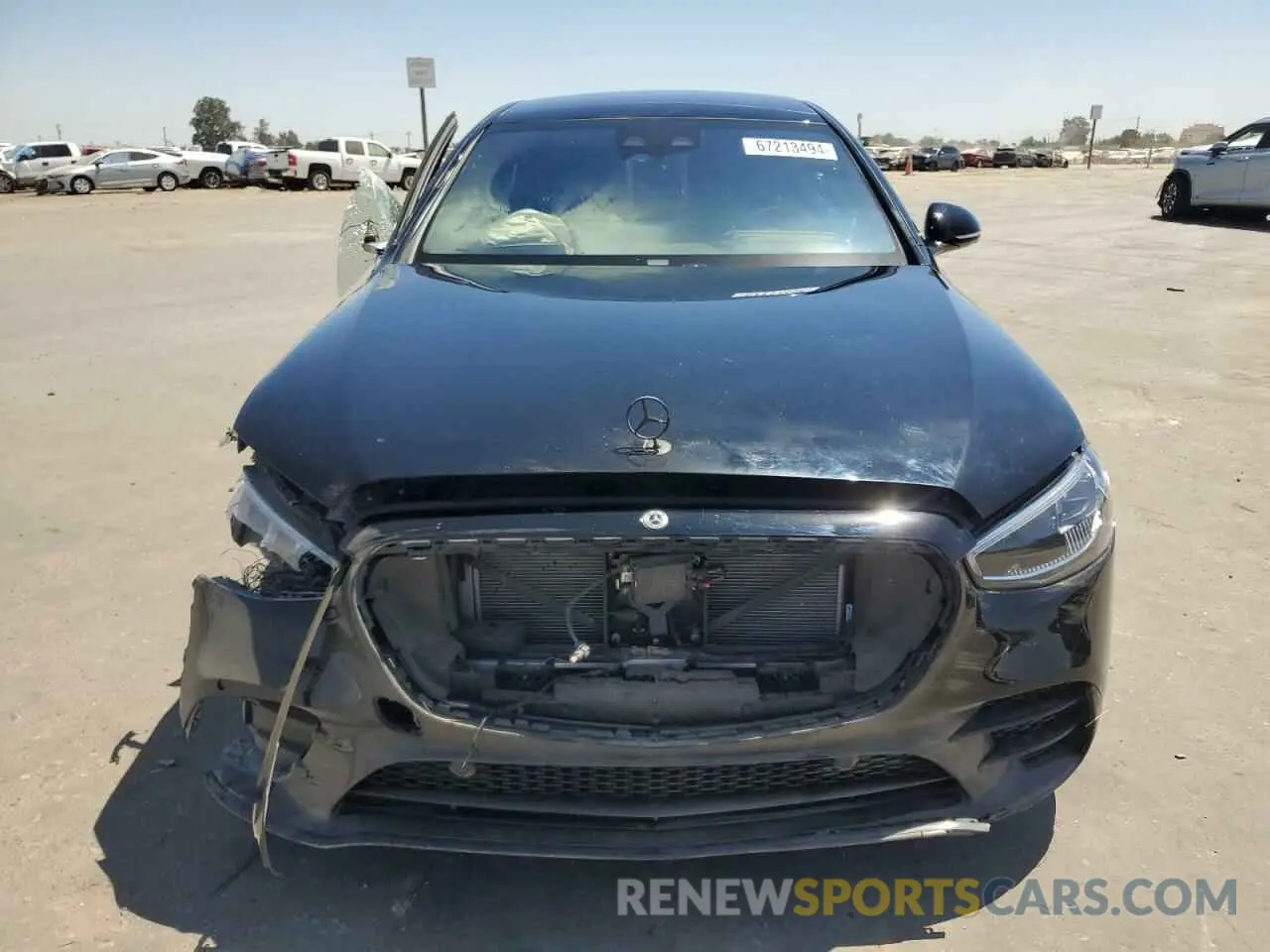 5 Photograph of a damaged car W1K6G6DB7NA165524 MERCEDES-BENZ S-CLASS 2022