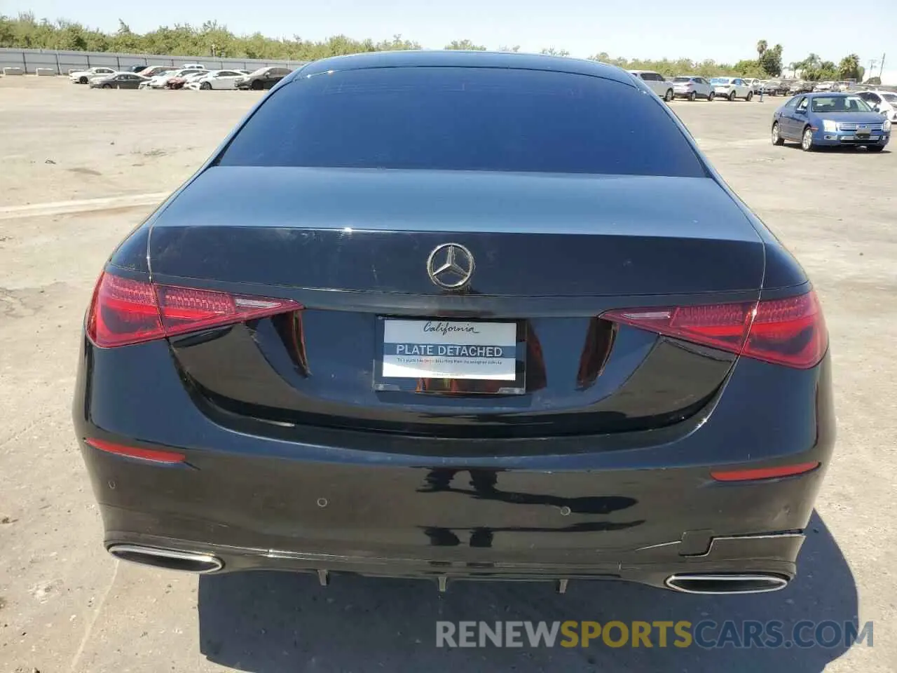 6 Photograph of a damaged car W1K6G6DB7NA165524 MERCEDES-BENZ S-CLASS 2022