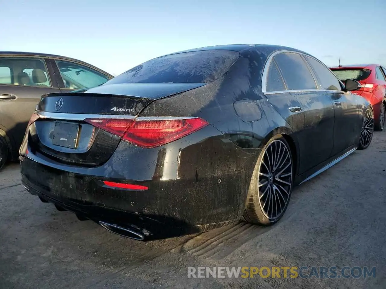 3 Photograph of a damaged car W1K6G6DB8NA149154 MERCEDES-BENZ S-CLASS 2022