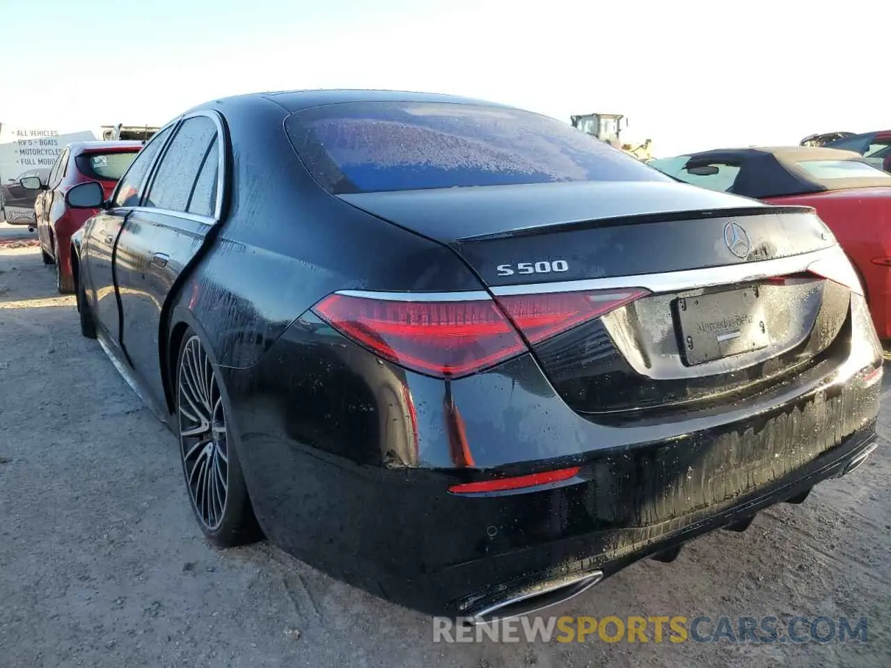 6 Photograph of a damaged car W1K6G6DB8NA149154 MERCEDES-BENZ S-CLASS 2022