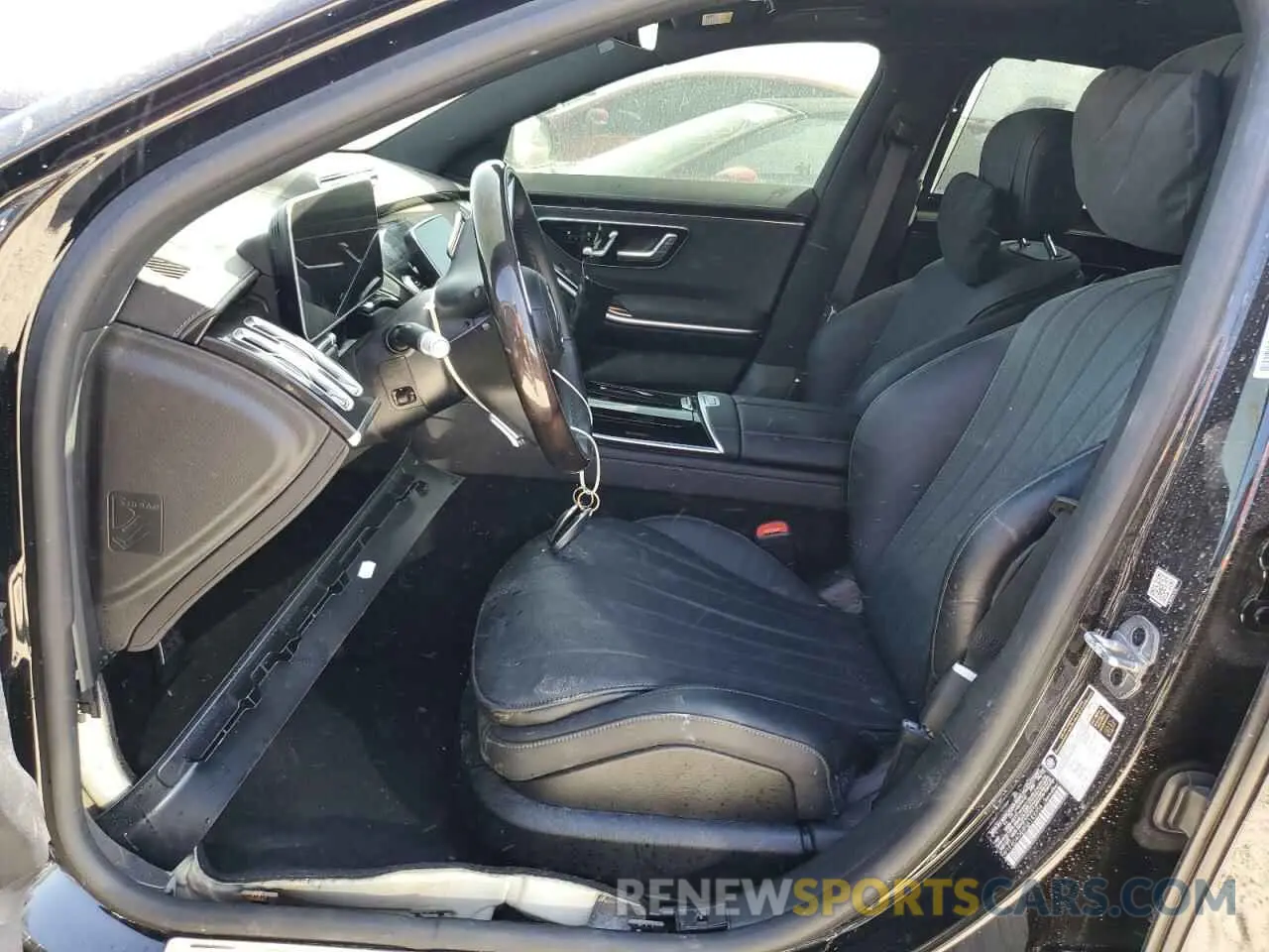 7 Photograph of a damaged car W1K6G6DB8NA149154 MERCEDES-BENZ S-CLASS 2022