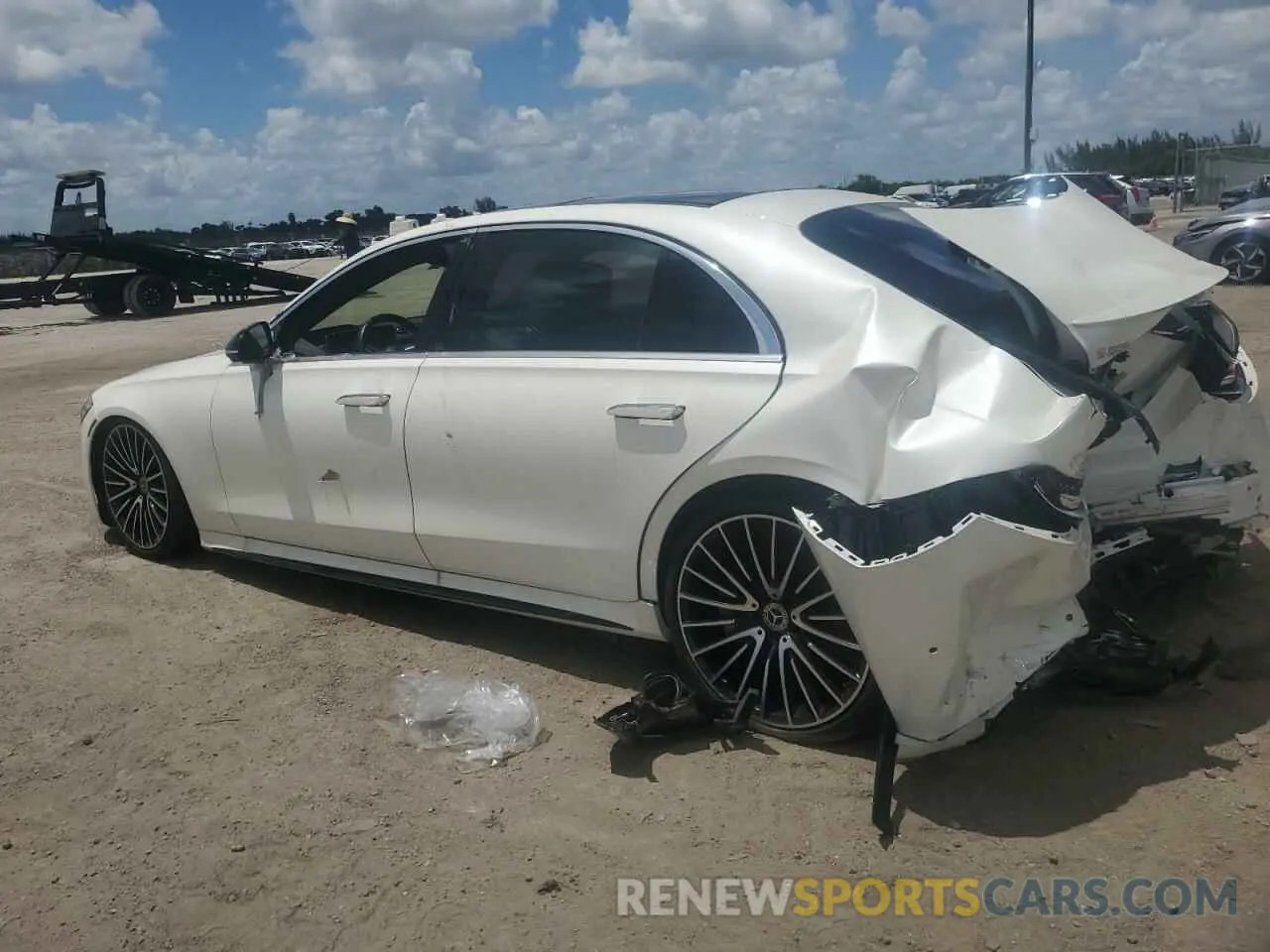 2 Photograph of a damaged car W1K6G7GB1NA080566 MERCEDES-BENZ S-CLASS 2022