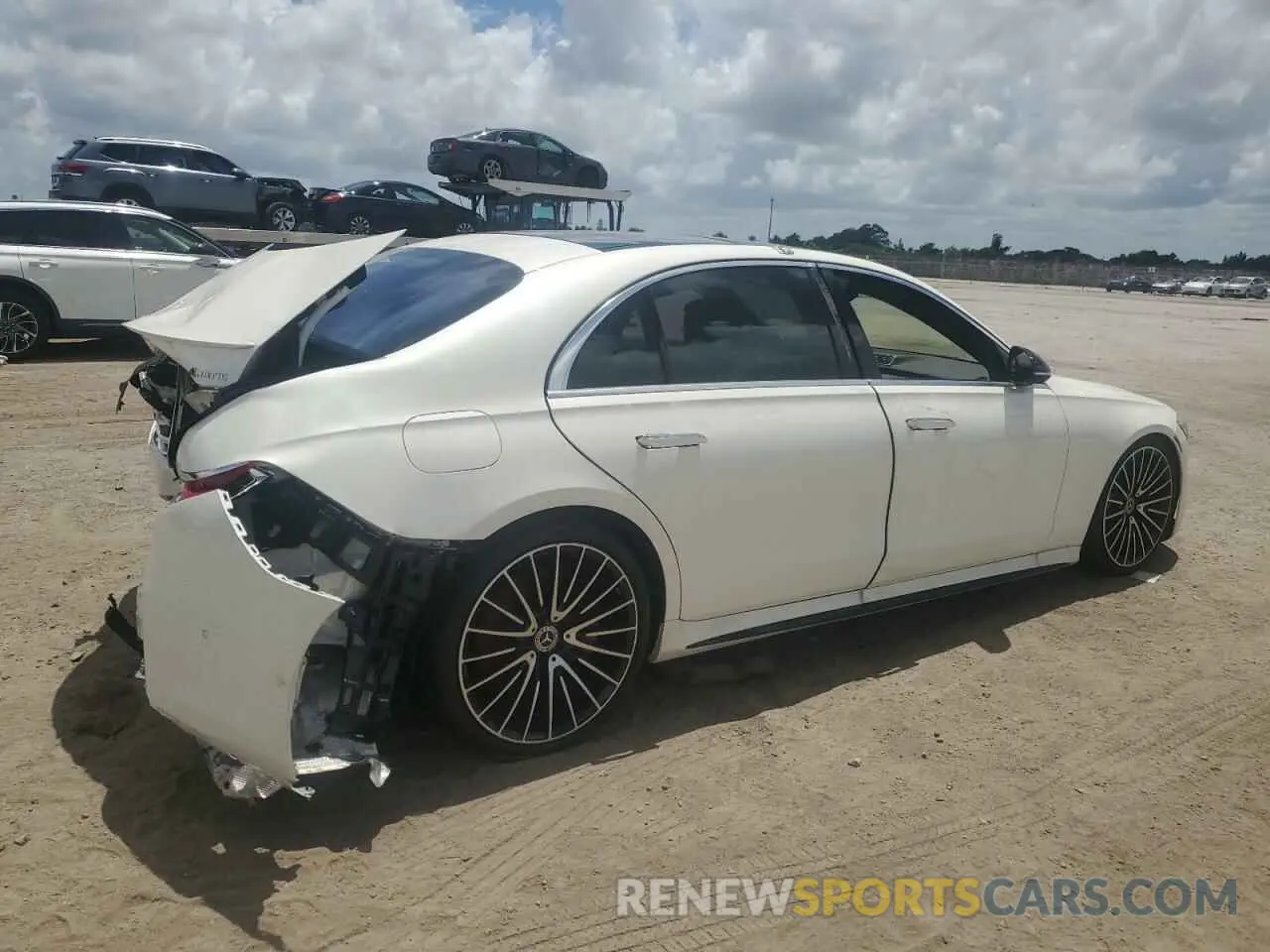 3 Photograph of a damaged car W1K6G7GB1NA080566 MERCEDES-BENZ S-CLASS 2022