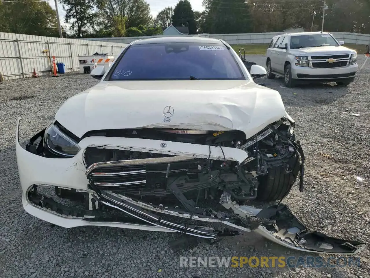 5 Photograph of a damaged car W1K6G7GB1NA130267 MERCEDES-BENZ S-CLASS 2022