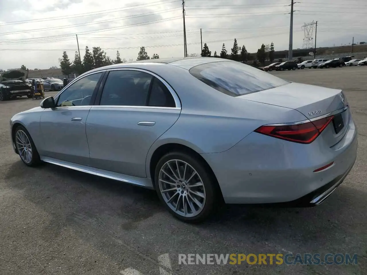 2 Photograph of a damaged car W1K6G7GB4NA097913 MERCEDES-BENZ S-CLASS 2022