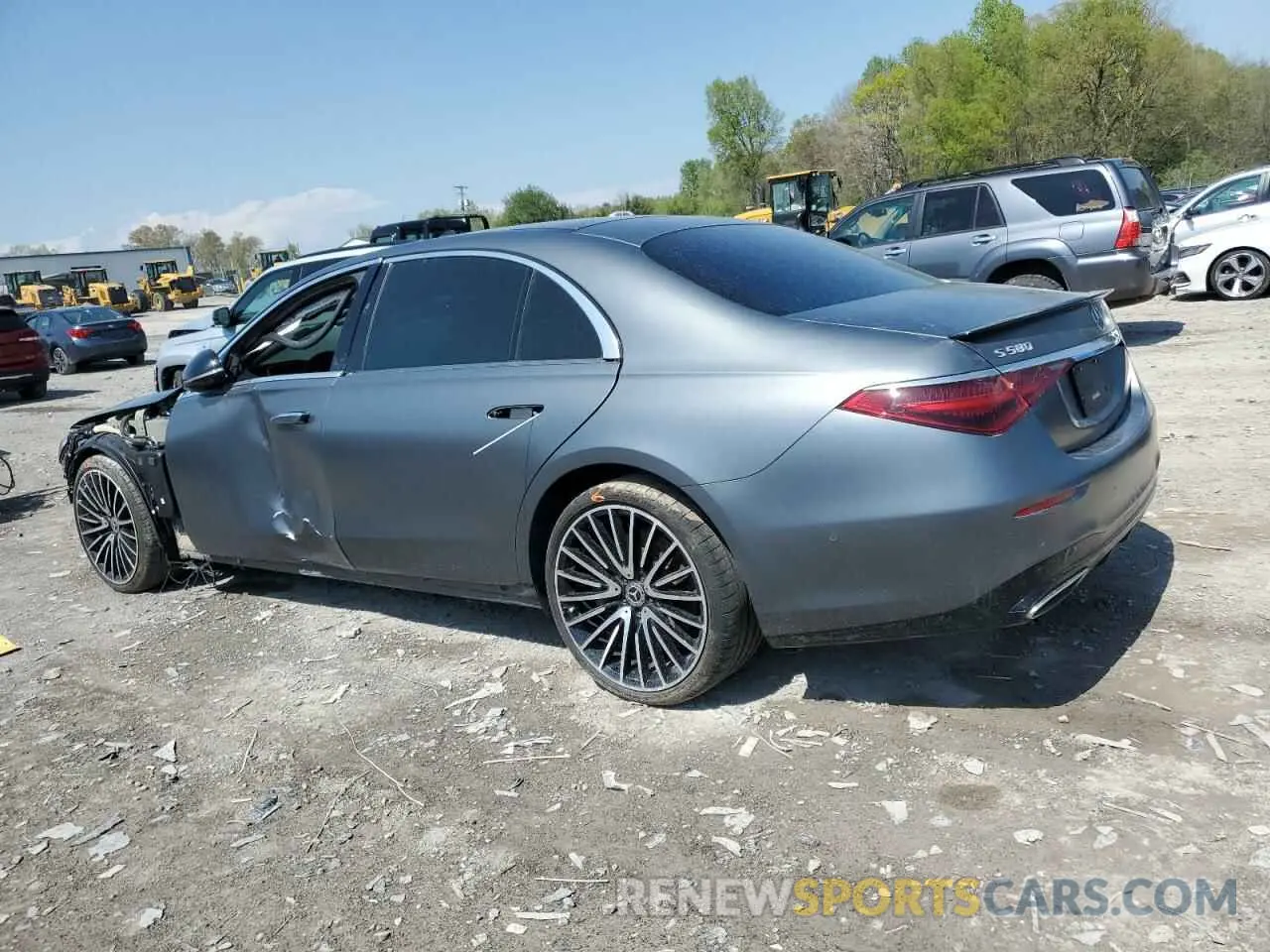 2 Photograph of a damaged car W1K6G7GB4NA106528 MERCEDES-BENZ S-CLASS 2022