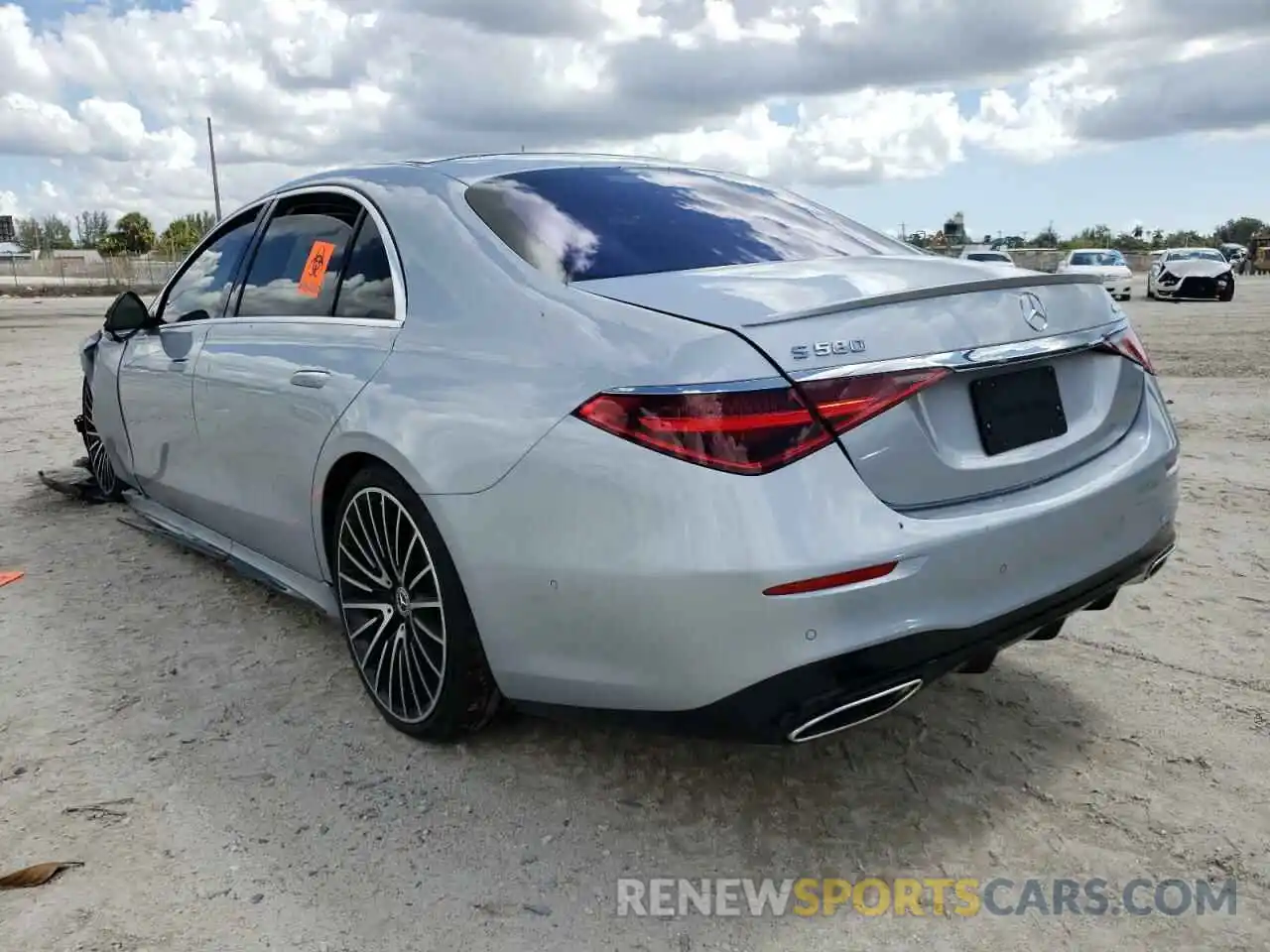 3 Photograph of a damaged car W1K6G7GB4NA108439 MERCEDES-BENZ S-CLASS 2022