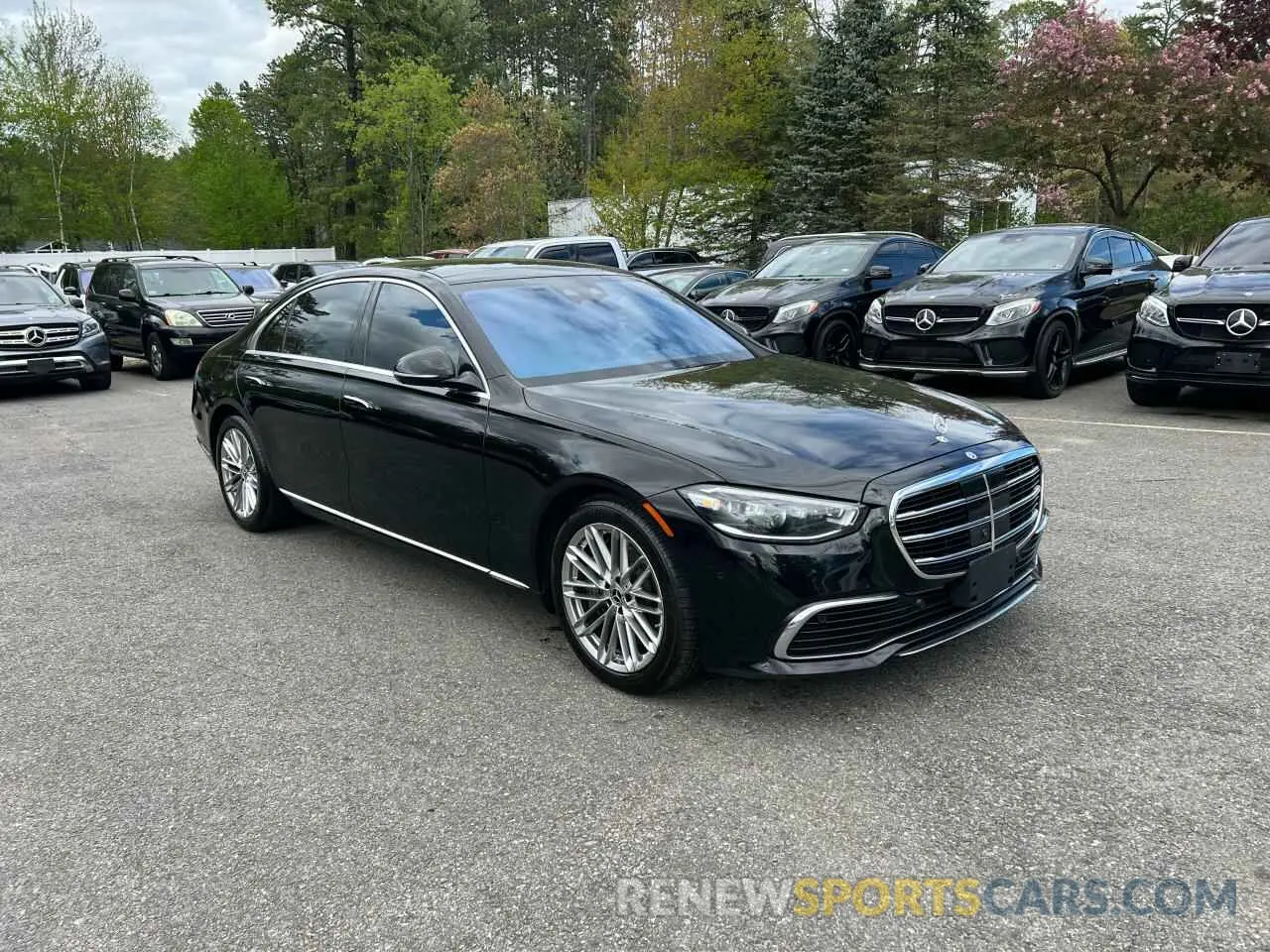 2 Photograph of a damaged car W1K6G7GB5NA132541 MERCEDES-BENZ S-CLASS 2022
