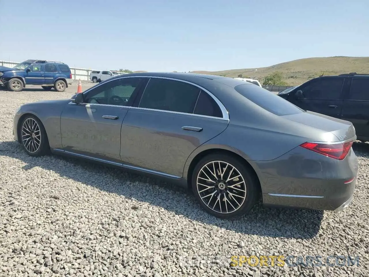 2 Photograph of a damaged car W1K6G7GB6NA097556 MERCEDES-BENZ S-CLASS 2022