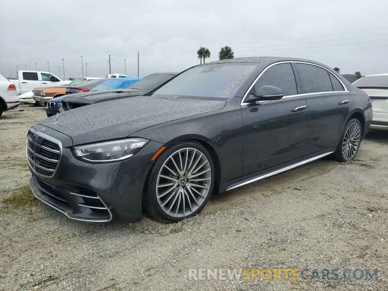 1 Photograph of a damaged car W1K6G7GB6NA166360 MERCEDES-BENZ S-CLASS 2022
