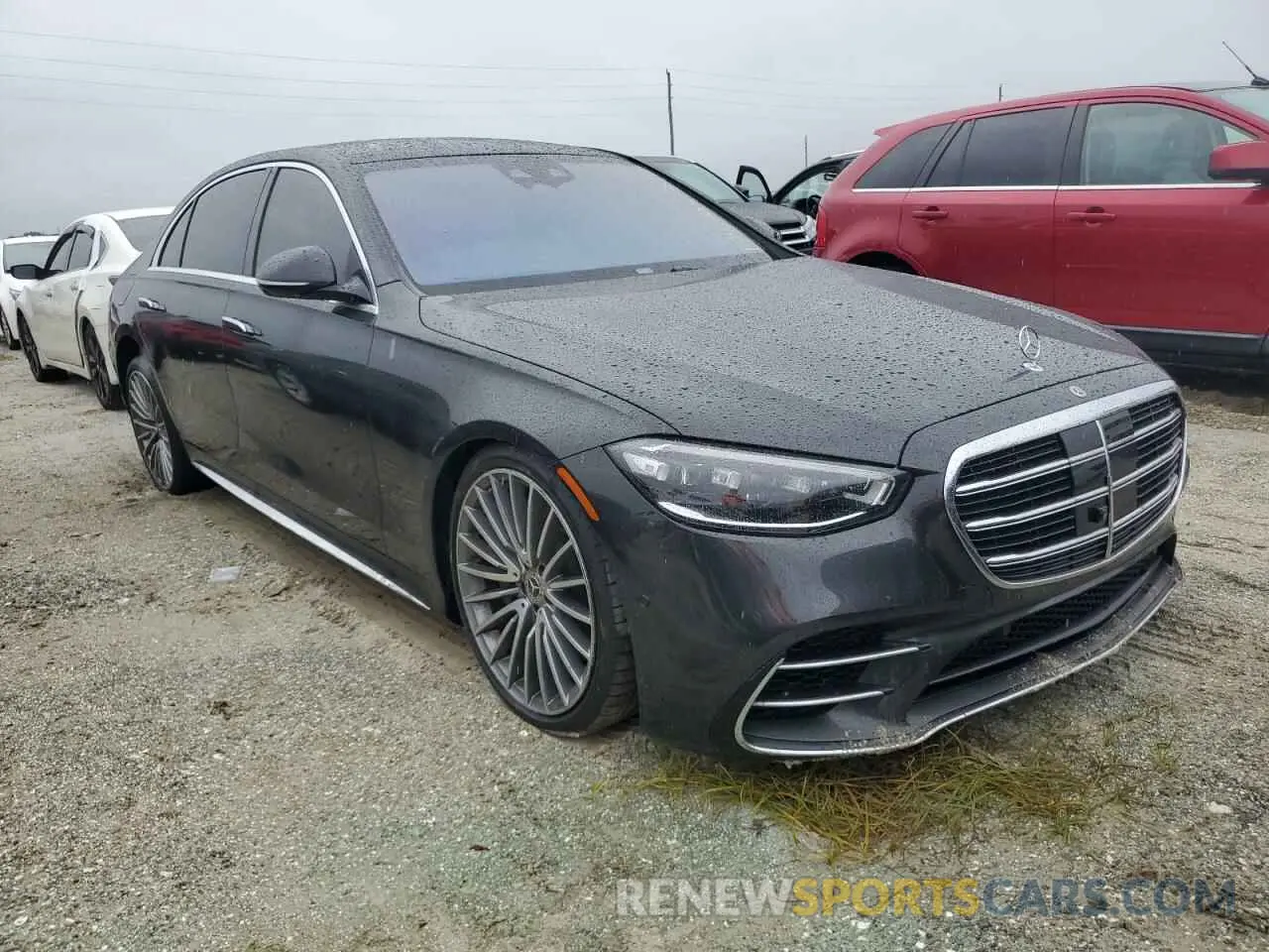 4 Photograph of a damaged car W1K6G7GB6NA166360 MERCEDES-BENZ S-CLASS 2022