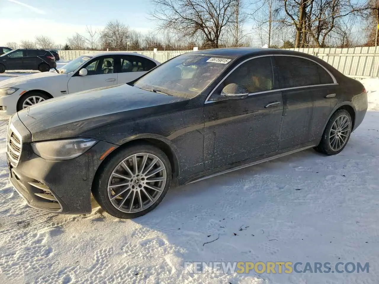1 Photograph of a damaged car W1K6G7GB7NA079745 MERCEDES-BENZ S-CLASS 2022