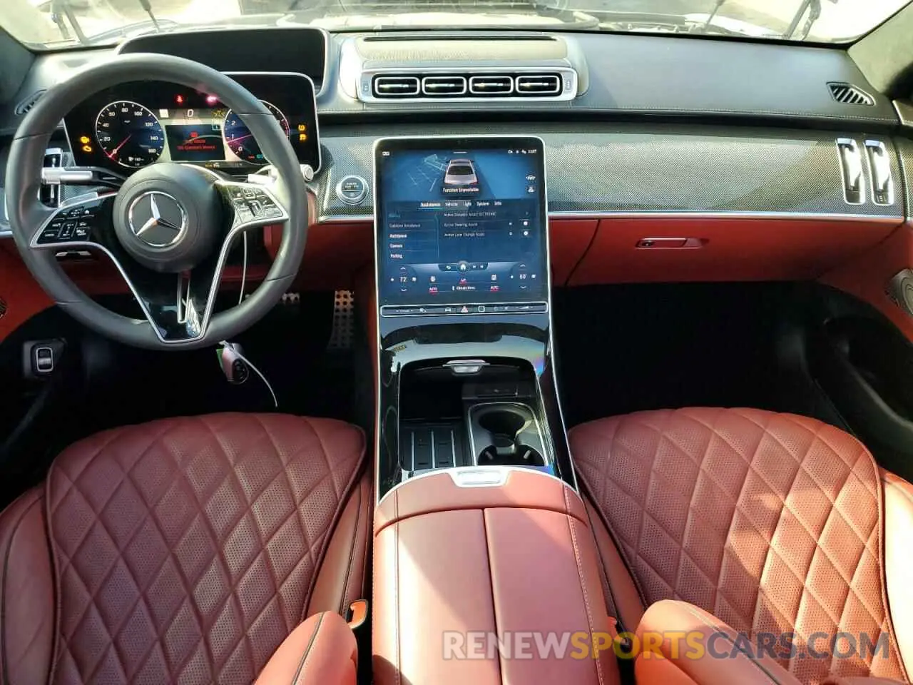 8 Photograph of a damaged car W1K6G7GB8NA105172 MERCEDES-BENZ S-CLASS 2022