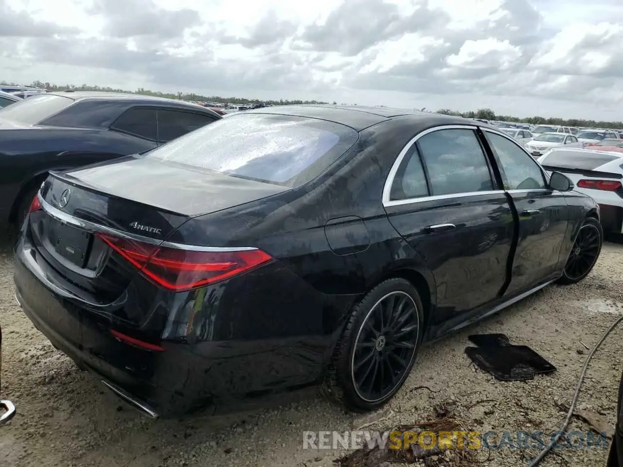 3 Photograph of a damaged car W1K6G7GB9NA129982 MERCEDES-BENZ S-CLASS 2022