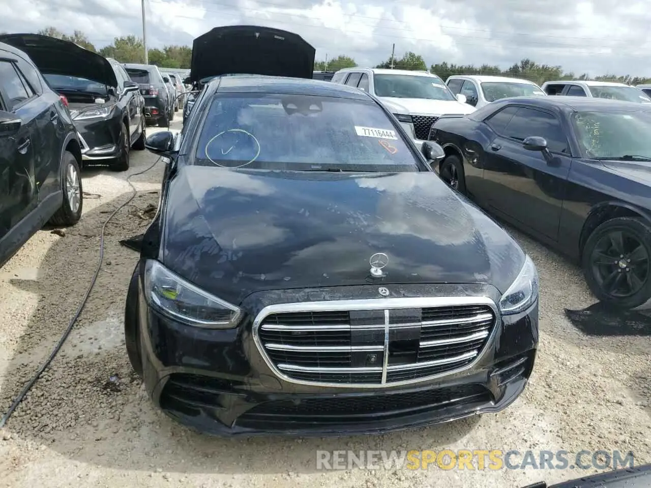 5 Photograph of a damaged car W1K6G7GB9NA129982 MERCEDES-BENZ S-CLASS 2022