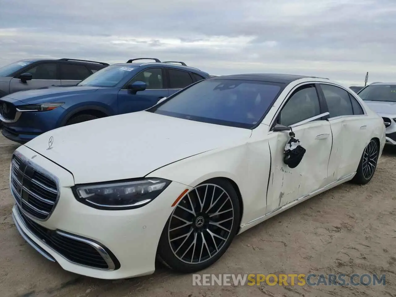 1 Photograph of a damaged car W1K6G7GB9NA132168 MERCEDES-BENZ S-CLASS 2022