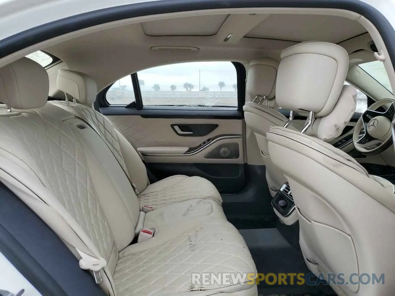 10 Photograph of a damaged car W1K6G7GB9NA132168 MERCEDES-BENZ S-CLASS 2022