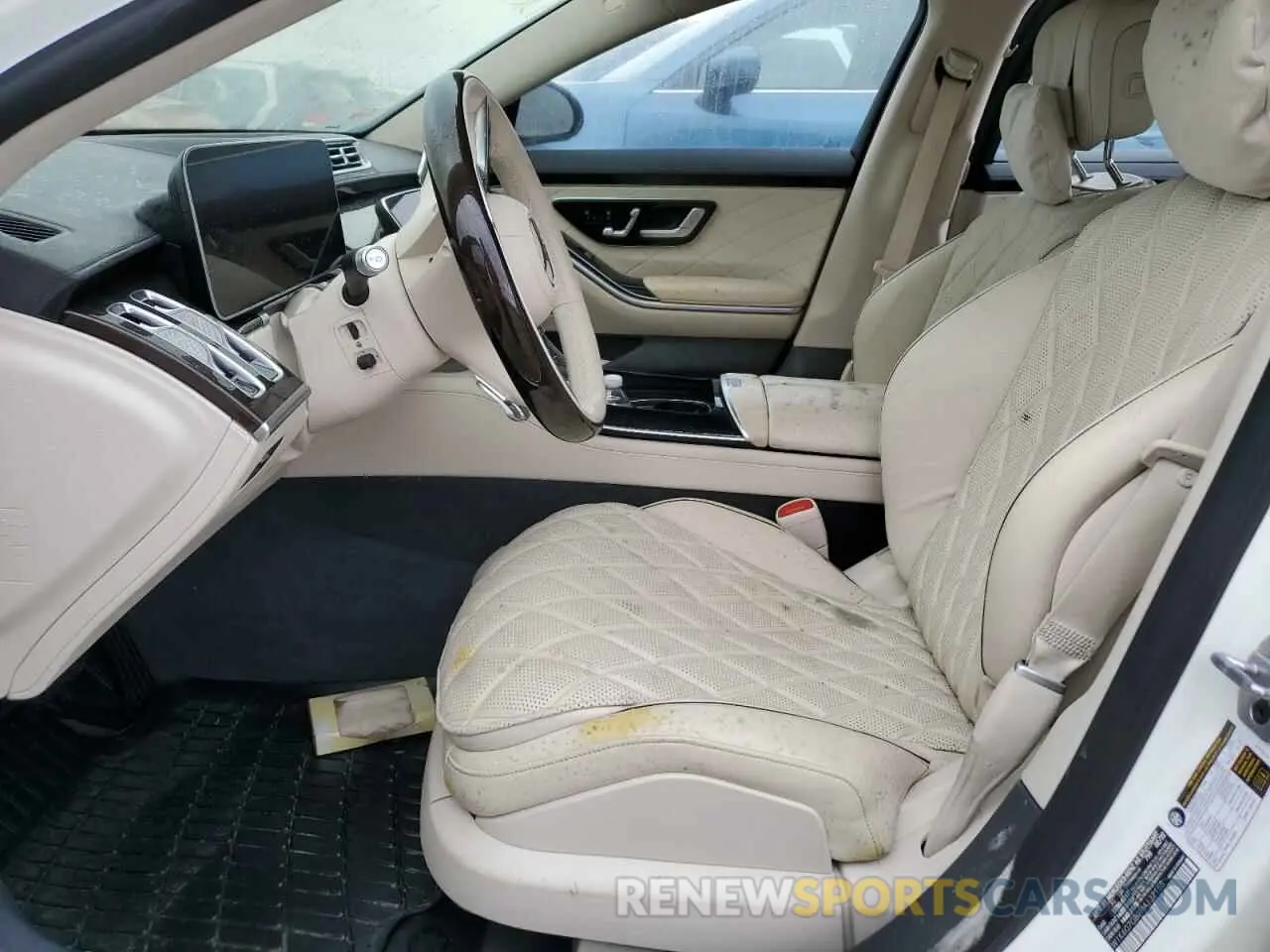 7 Photograph of a damaged car W1K6G7GB9NA132168 MERCEDES-BENZ S-CLASS 2022