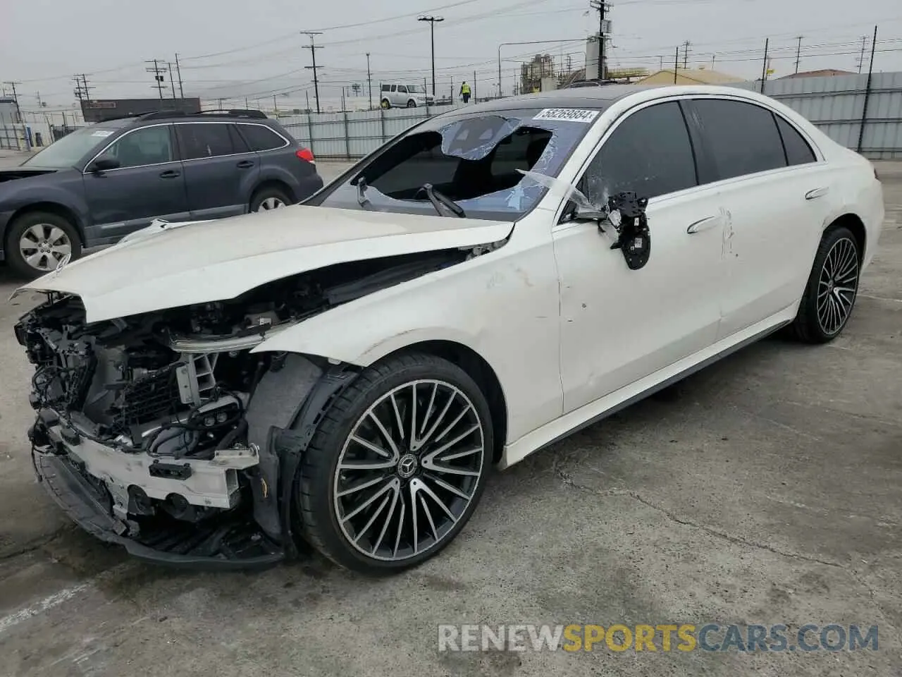 1 Photograph of a damaged car W1K6G7GBXNA127285 MERCEDES-BENZ S-CLASS 2022