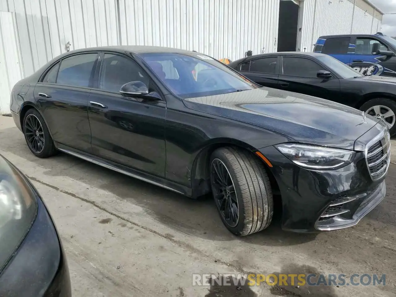 4 Photograph of a damaged car W1K6G6DB1PA170396 MERCEDES-BENZ S-CLASS 2023