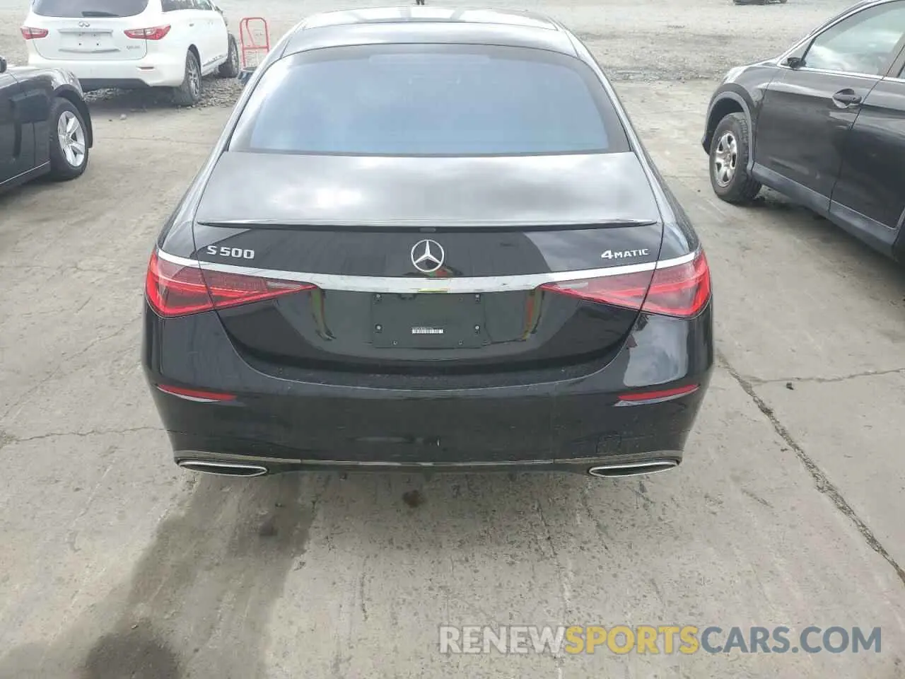 6 Photograph of a damaged car W1K6G6DB1PA170396 MERCEDES-BENZ S-CLASS 2023