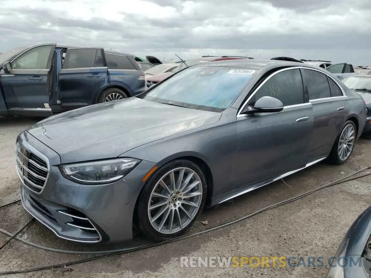 1 Photograph of a damaged car W1K6G6DB2PA187787 MERCEDES-BENZ S-CLASS 2023