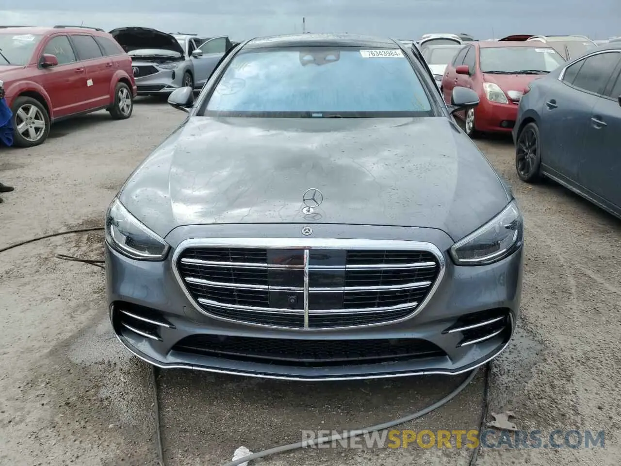 5 Photograph of a damaged car W1K6G6DB2PA187787 MERCEDES-BENZ S-CLASS 2023