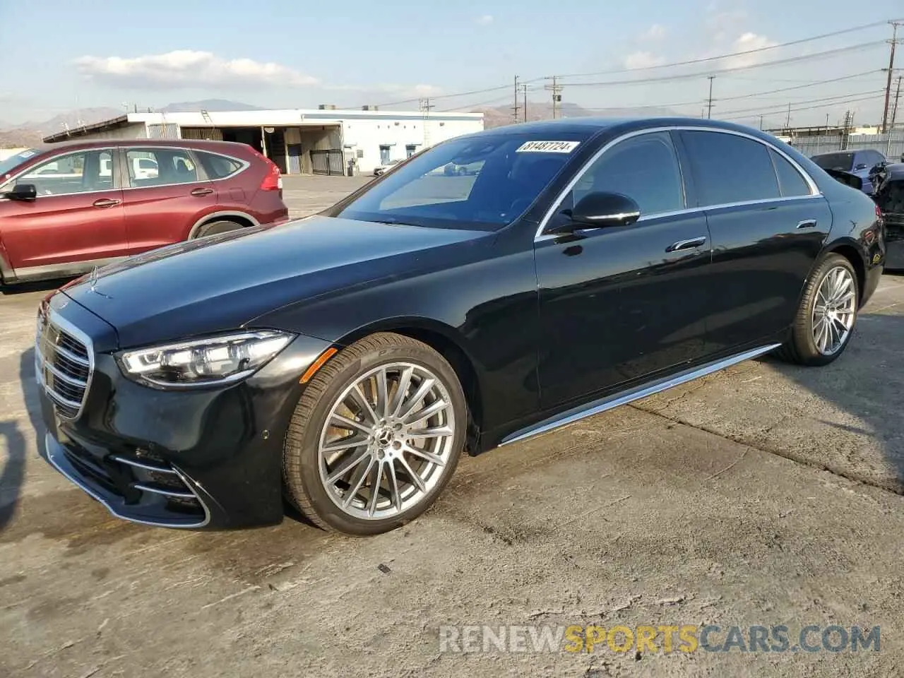 1 Photograph of a damaged car W1K6G6DBXPA225492 MERCEDES-BENZ S-CLASS 2023
