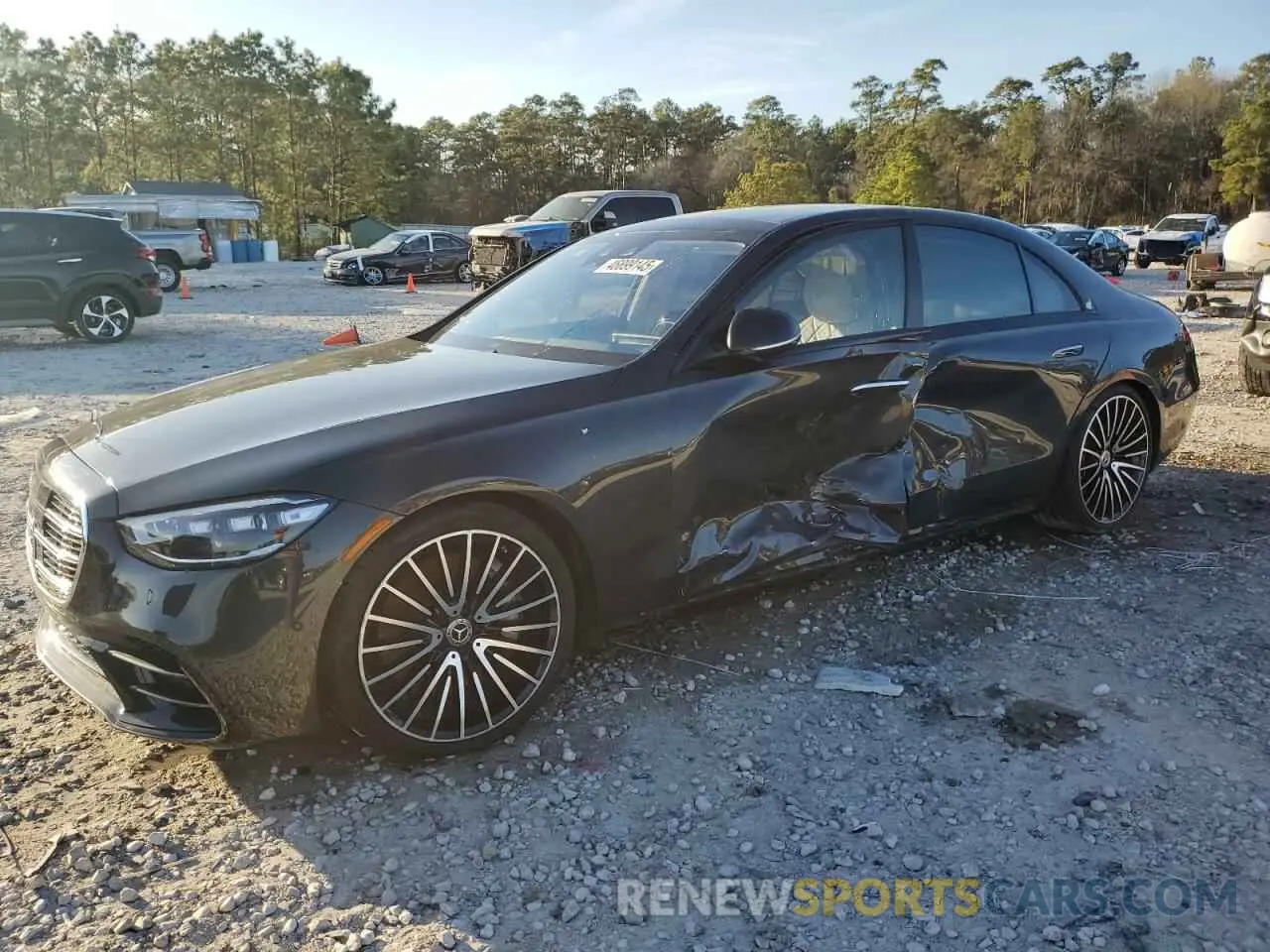 1 Photograph of a damaged car W1K6G7GB3PA203111 MERCEDES-BENZ S-CLASS 2023