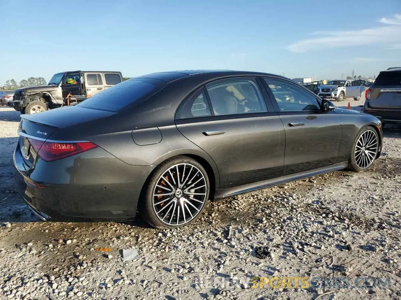 3 Photograph of a damaged car W1K6G7GB3PA203111 MERCEDES-BENZ S-CLASS 2023
