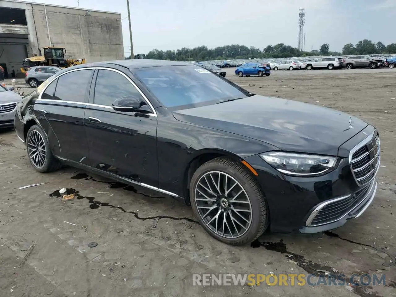 4 Photograph of a damaged car W1K6G7GB6PA172159 MERCEDES-BENZ S-CLASS 2023
