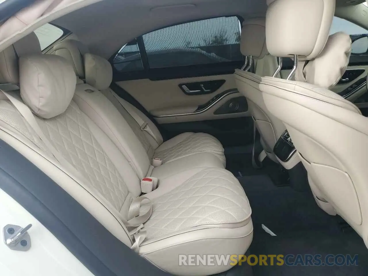 10 Photograph of a damaged car W1K6G7GB8PA201712 MERCEDES-BENZ S-CLASS 2023