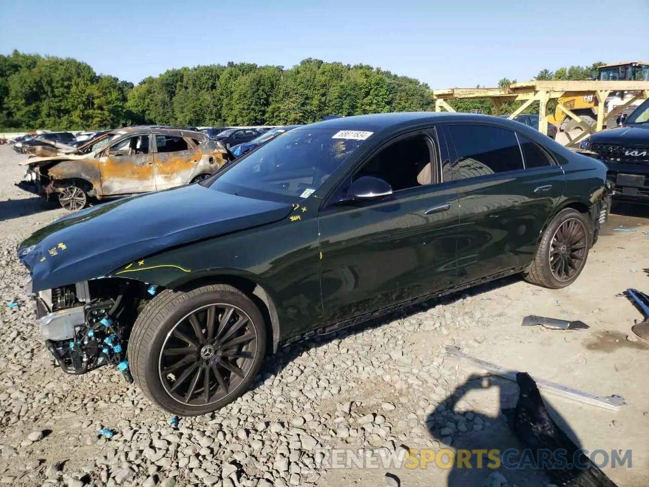 1 Photograph of a damaged car W1K6G7GB9PA198643 MERCEDES-BENZ S-CLASS 2023