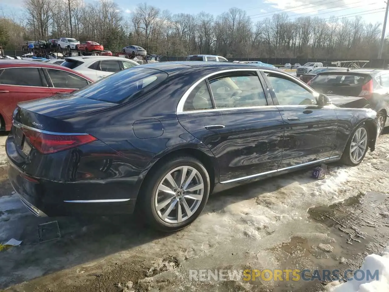 3 Photograph of a damaged car W1K6G7GB4RA291945 MERCEDES-BENZ S-CLASS 2024