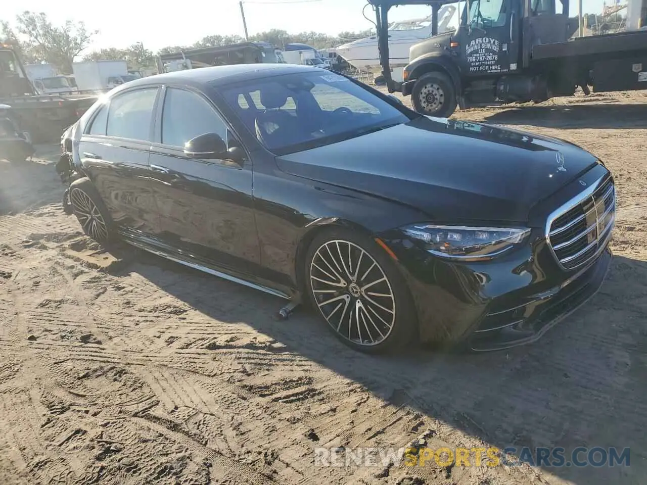 4 Photograph of a damaged car W1K6G7GB5RA266410 MERCEDES-BENZ S-CLASS 2024