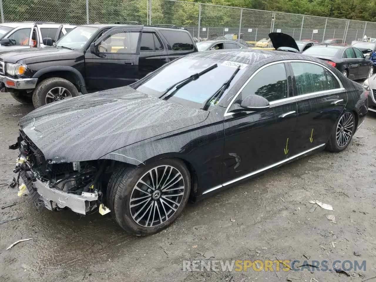 1 Photograph of a damaged car W1K6G7GB6RA275360 MERCEDES-BENZ S-CLASS 2024