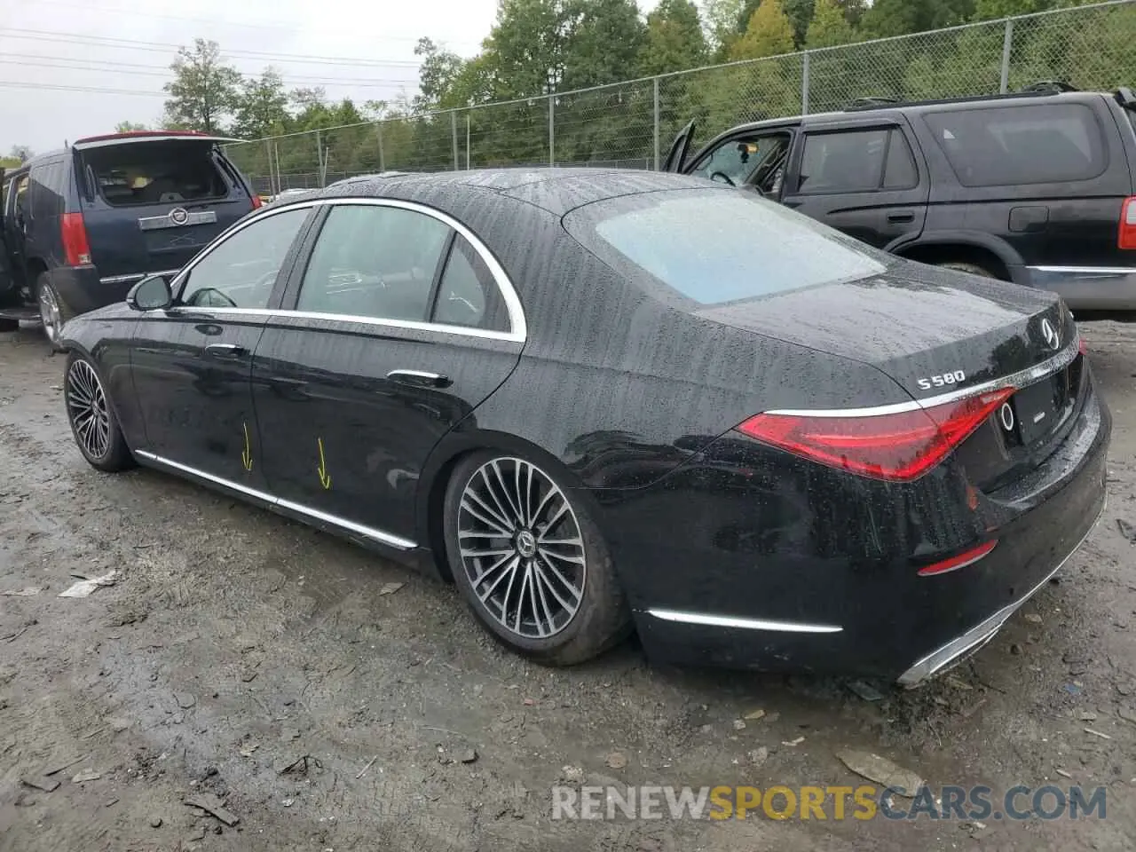 2 Photograph of a damaged car W1K6G7GB6RA275360 MERCEDES-BENZ S-CLASS 2024
