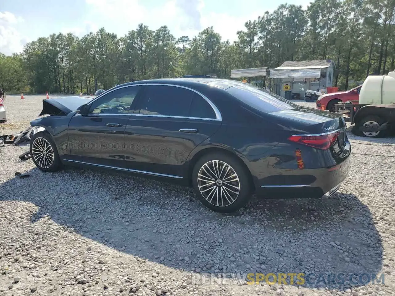 2 Photograph of a damaged car W1K6G6KBXPA201292 MERCEDES-BENZ S S580E 4M 2023